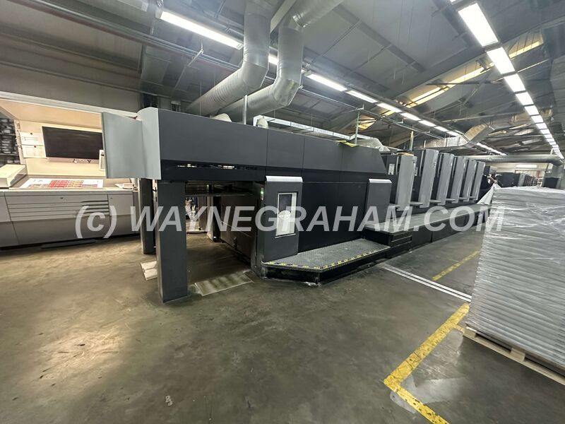 Image of a used Heidelberg CD 102-5-LX Five Colour Printing Press with Coating Unit and IR (Infra-Red) dryer - Year: 2010 - Ref No: 31945