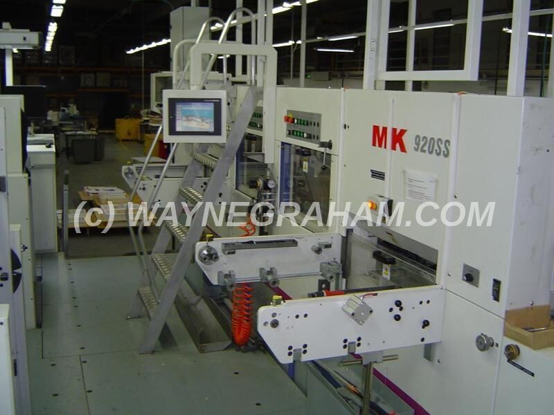 Image of a used Masterwork MK 920 SS Hot Foil Stamping Machine for Sale - Year: 2011 - Ref: 31949 