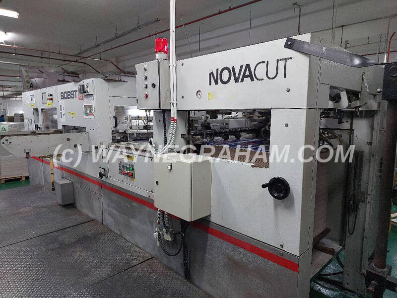 Image of a used Bobst Novacut 106-E for sale - Year: 2010 - Ref: 31950