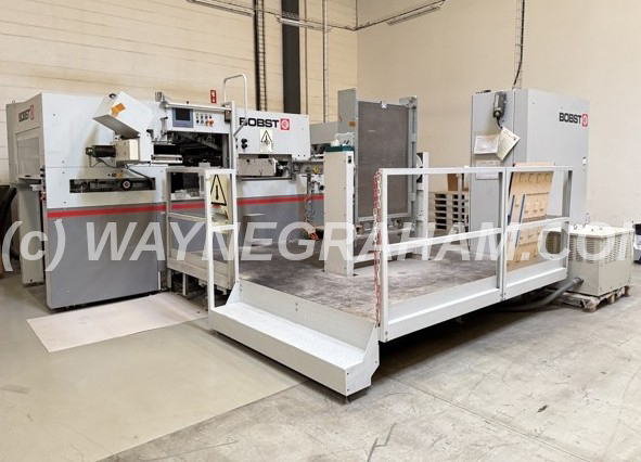 Image of a pre-owned Bobst Visionfoil 104 Hot Foil Stamping Machine For Sale - Year: 2012 - Ref: 31973