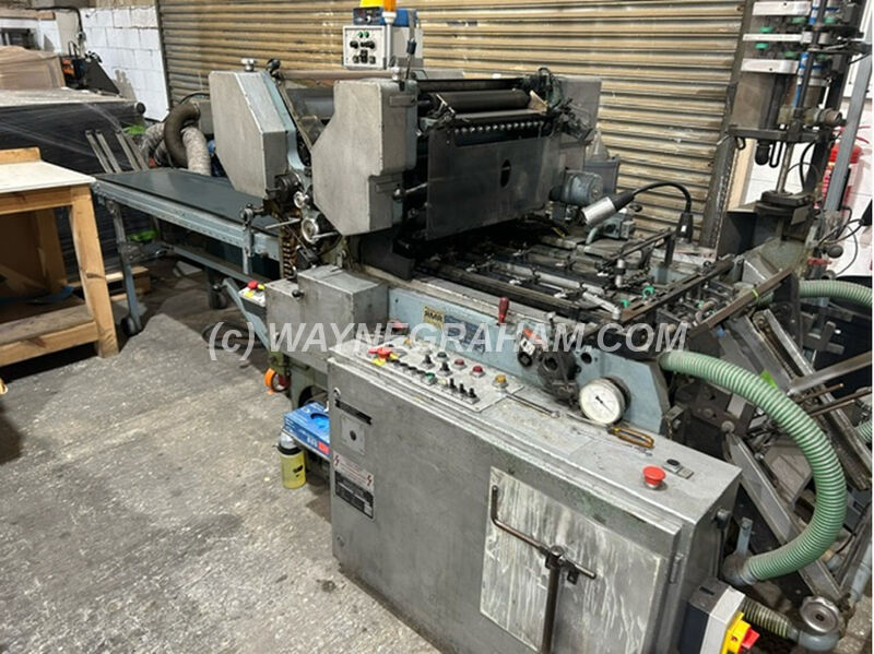 Image of a pre-owned Winkler and Dunnebier W+D 212 Envelope machine with 2 print units for sale - Ref: 31976