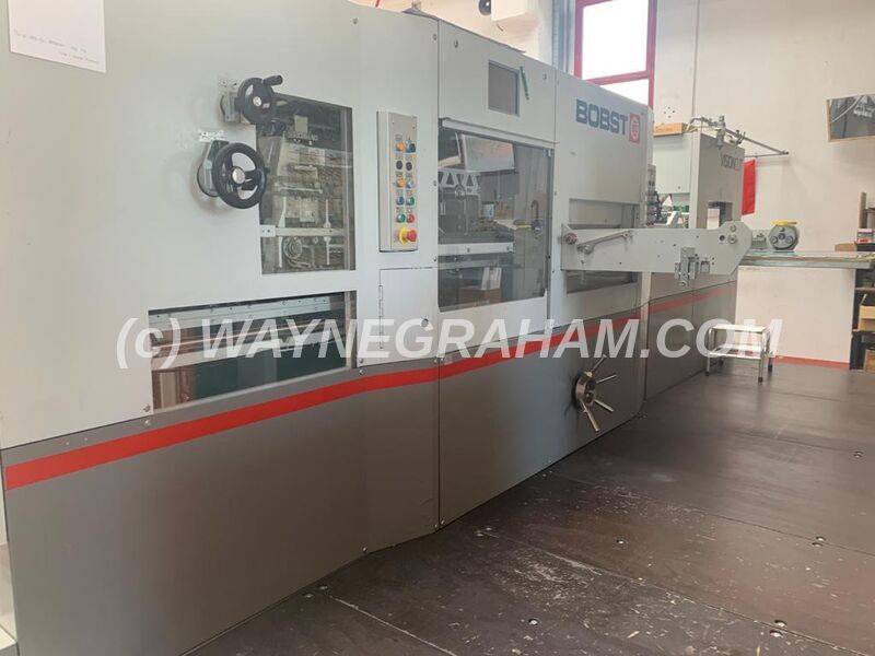 Image of a pre-owned Bobst VisionCut 106LE Die Cutting Machine for sale - Year: 2011 - Ref: 31992