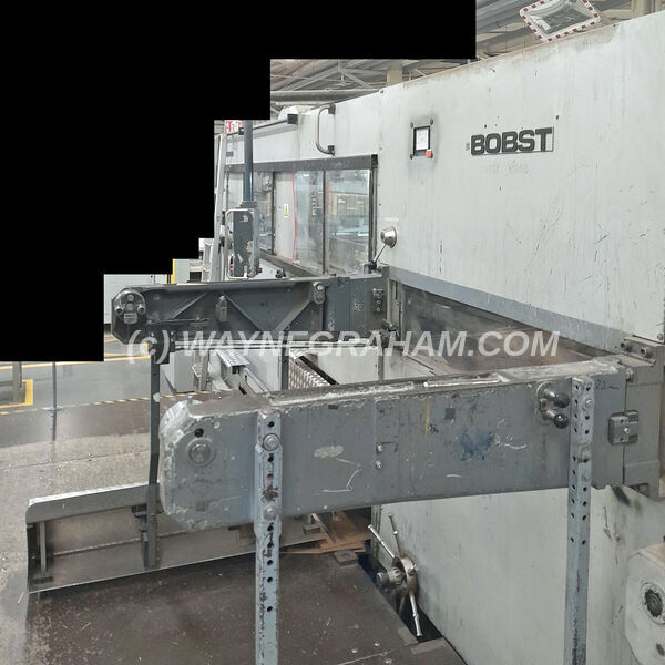 Image of a Used Bobst SPO 2000 Die Cutting Machine for Corrugated and Board with Stripping for Sale - Year: 1990 - Ref: 32008