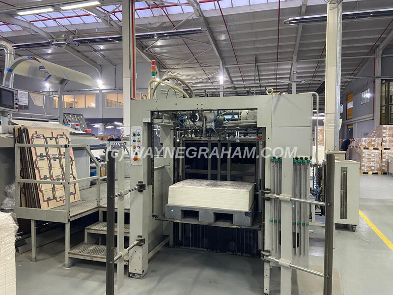 Image of a pre-owned STS SBL 1050 SEF Hybrid Hot Foil Stamping and Die Cutting machine in one pass - Year: 2006 - Ref: 32029