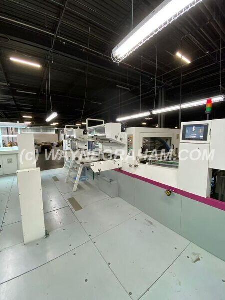 Image of a pre-owned MK DUOPRESS 21060 STE - Hot foils Stamping, Embossing, Stripping and Blanking in one Pass through the machine - Year: 2012 - Ref: 32030