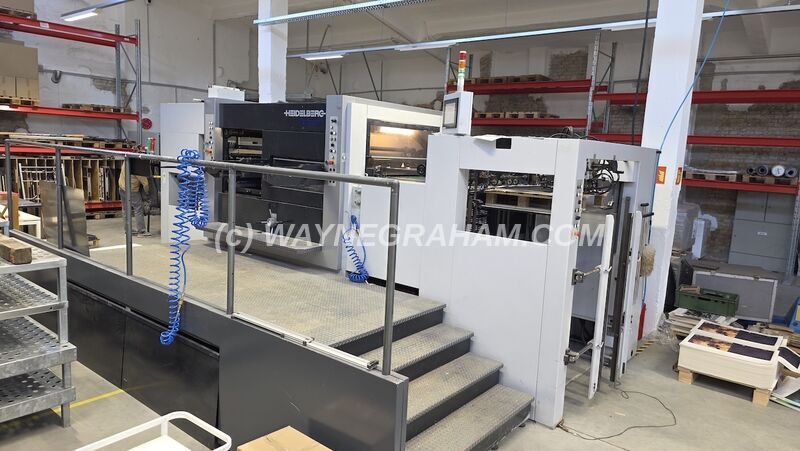 Image of a secondhand Heidelberg Varimatrix 105 CS Die Cutting Machine with Stripping Station For Sale - Year: 2011 - Ref: 32054