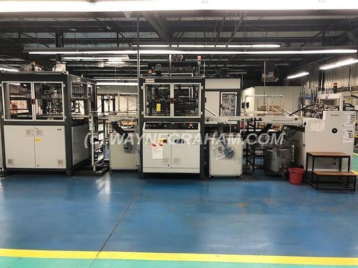 Image of a used Emmeci MC-2012 ST-MEB Rigid Box Manufacturing machine for sale - Year: 2013