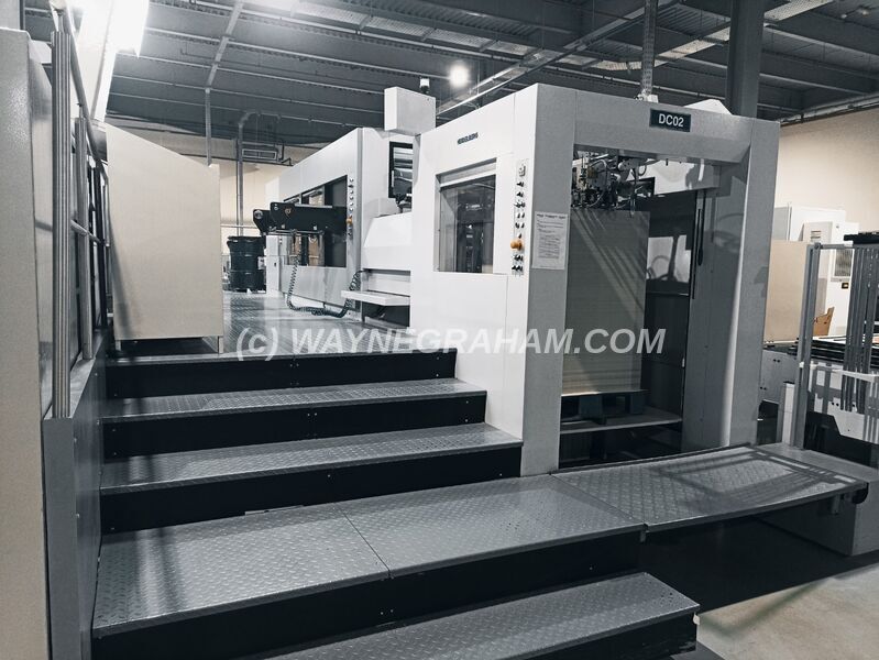 Image of a pre-owned Heidelberg Promatrix 106 CSB Die Cutting Machine For Sale - Year: 2020 - Maximum  Sheet Size 1,060 x 760mm, Stripping Station, Blanking Station, Non-Stop Feeder - Ref: 32086
