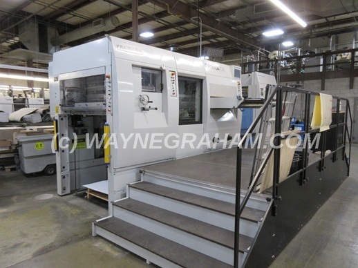 Image of a pre-owned or secondhand KBA-Iberica Optima 106 Die Cutting Machine For Sale - Equipped with: Maximum Sheet Size 1,060 x 750mm, Stripping Station, Non-Stop Feeder, 400mm Plinth, Thin Plate, Continuous Delivery - Year: 2018 - Ref: 32119